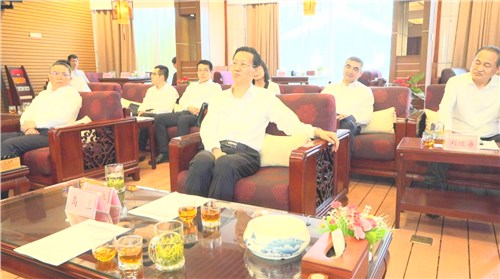 中华全国供销合作总社党组书记、理事会副主任韩立平调研我司