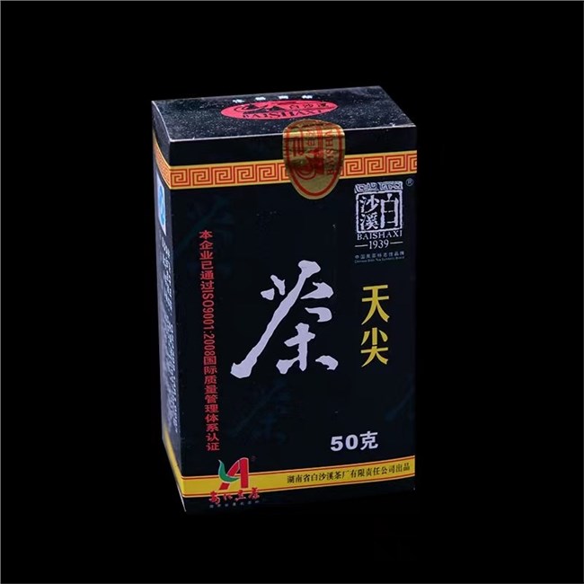 [老茶 2012年] 湖南特产安化黑茶正宗白沙溪天尖茶十年陈老黑茶50g盒